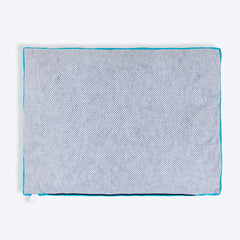 TLC Leaf Labyrinth Flat Haven Bed For Dog - Blue
